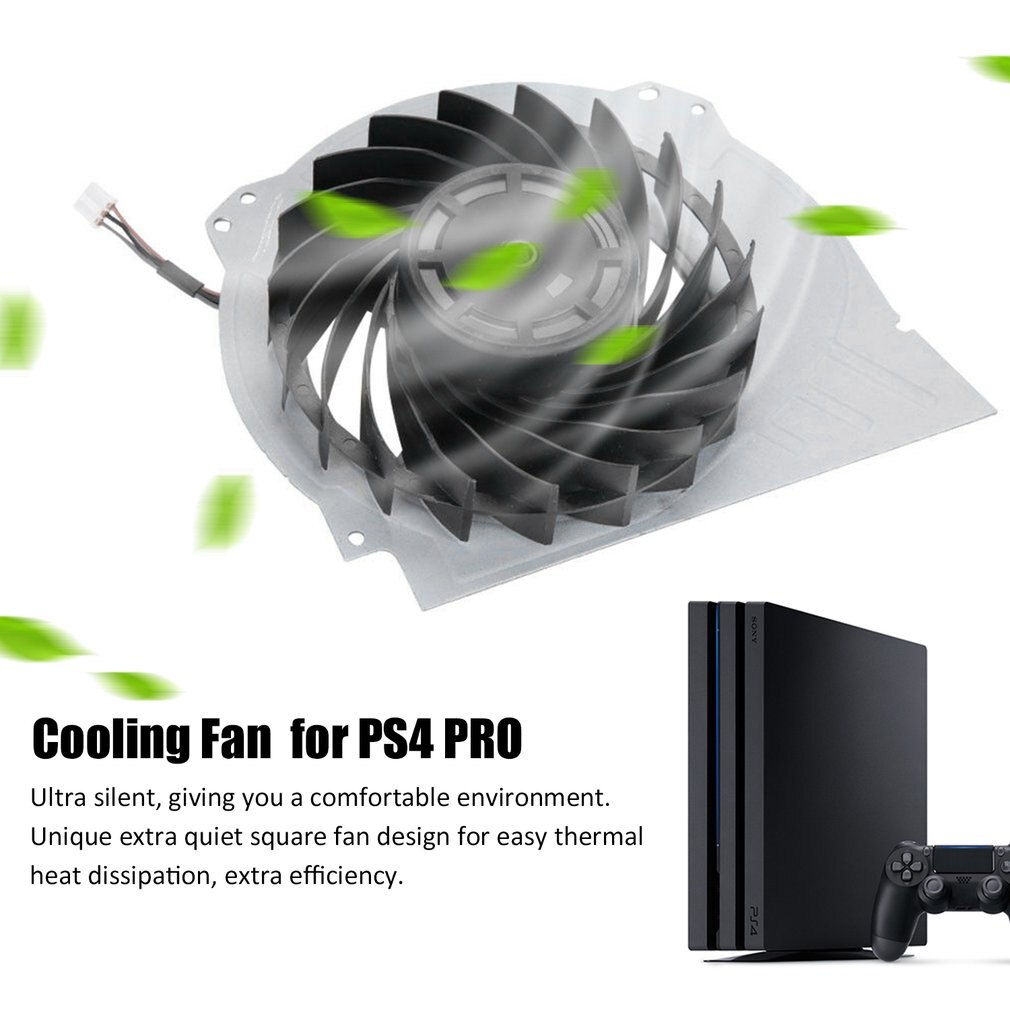 For Sony PlayStation 4 PS4 Pro Internal Fan G95C12MS1AJ-56J14 12VDC 2.10A Game Machine Built-in Fan Repair Parts