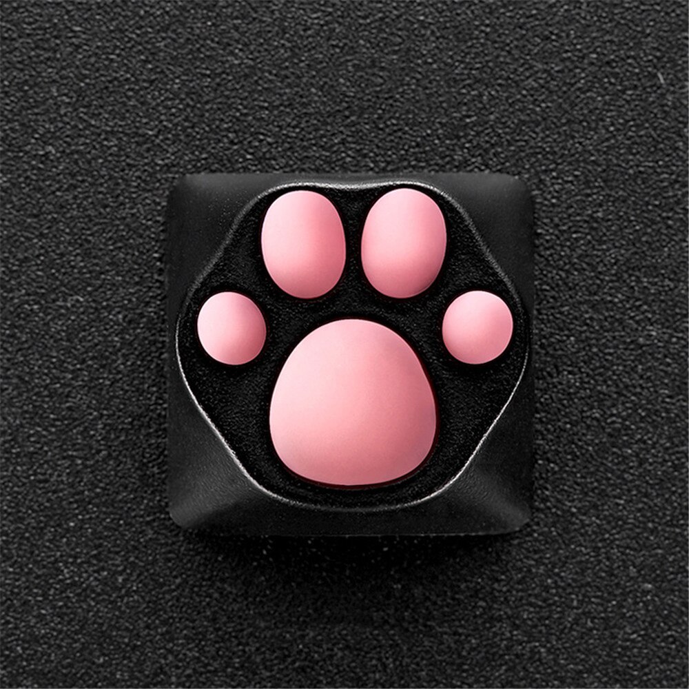 Cute Cat Paws Mechanical Keyboard KeyCaps Kawaii Silicone Key Cap Lovely Cat Claw Laptop Cumputer Accessories Office Decor: F