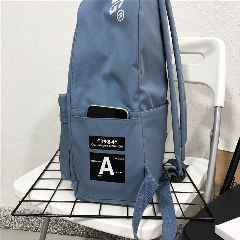 Heren rugzak schoolrugzak student schooltassen dames casual stijl tas grote capaciteit rugzakken schooltas rugzak heren