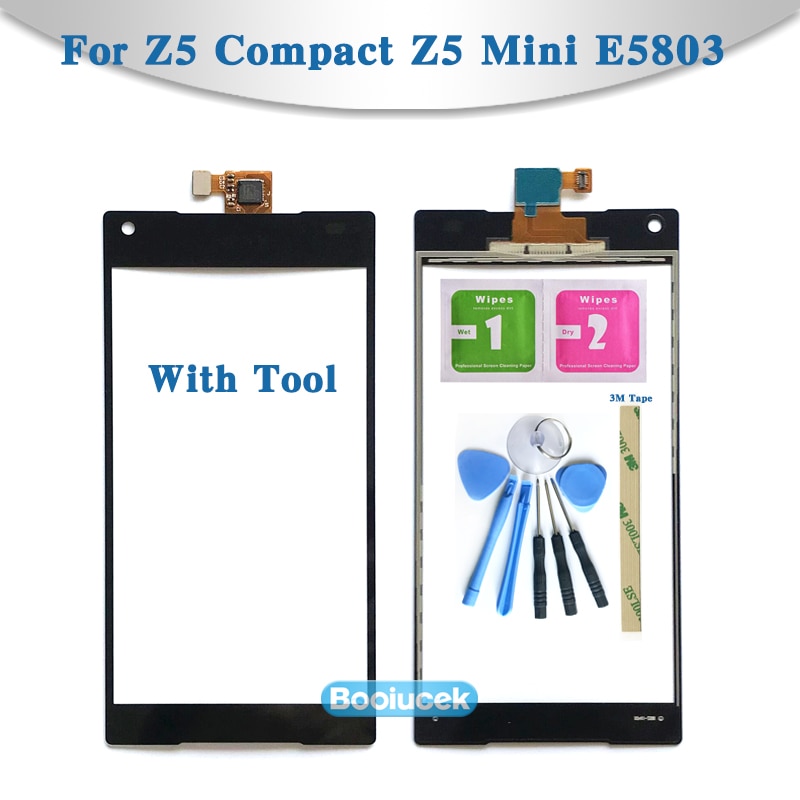 4.6 "Voor Sony Xperia Z5 Compact Z5 Mini E5803 E5823 Touch Screen Digitizer Sensor Outer Glas Lens panel