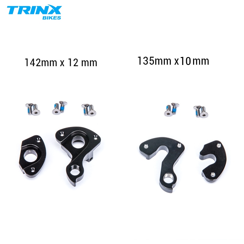 Fiets Derailleurpad 135X10 Mm 142X12 Mm Haak Met As Thru Mountainbike Frame Lug schroeven Legering Mtb Fiets Onderdelen