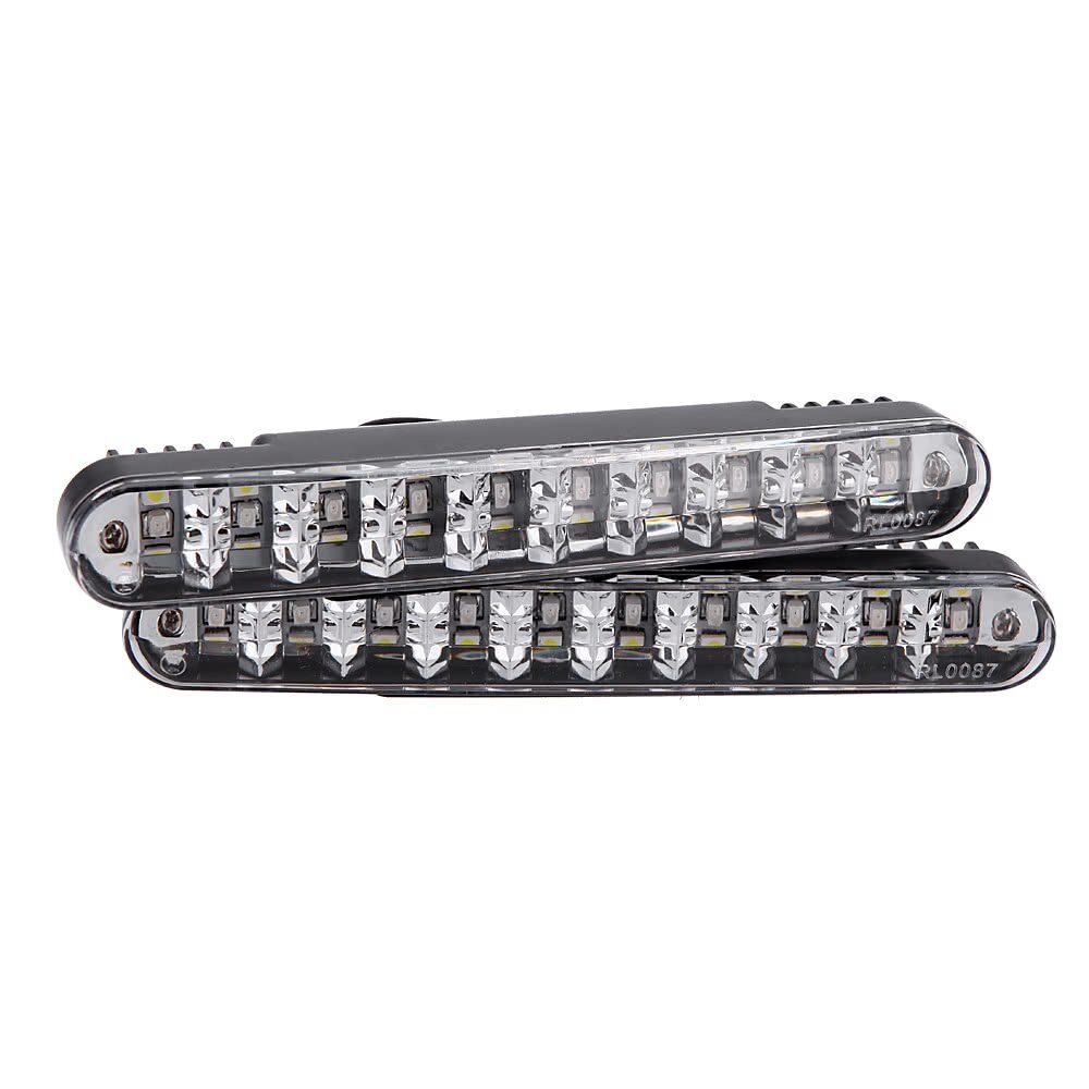 2 pakke bil kørelys 30 led lys bar med tilbehør til bil kørelys led tåge lys led