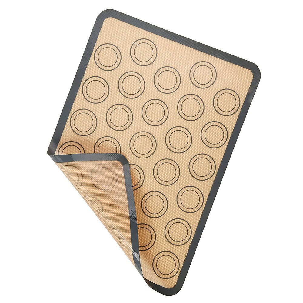 Non-stick Siliconen Bakken Mat Pad Vel Bakken Gebak Gereedschap Rolling Deeg Mat Grote Maat Voor Cake Cookie Macaron