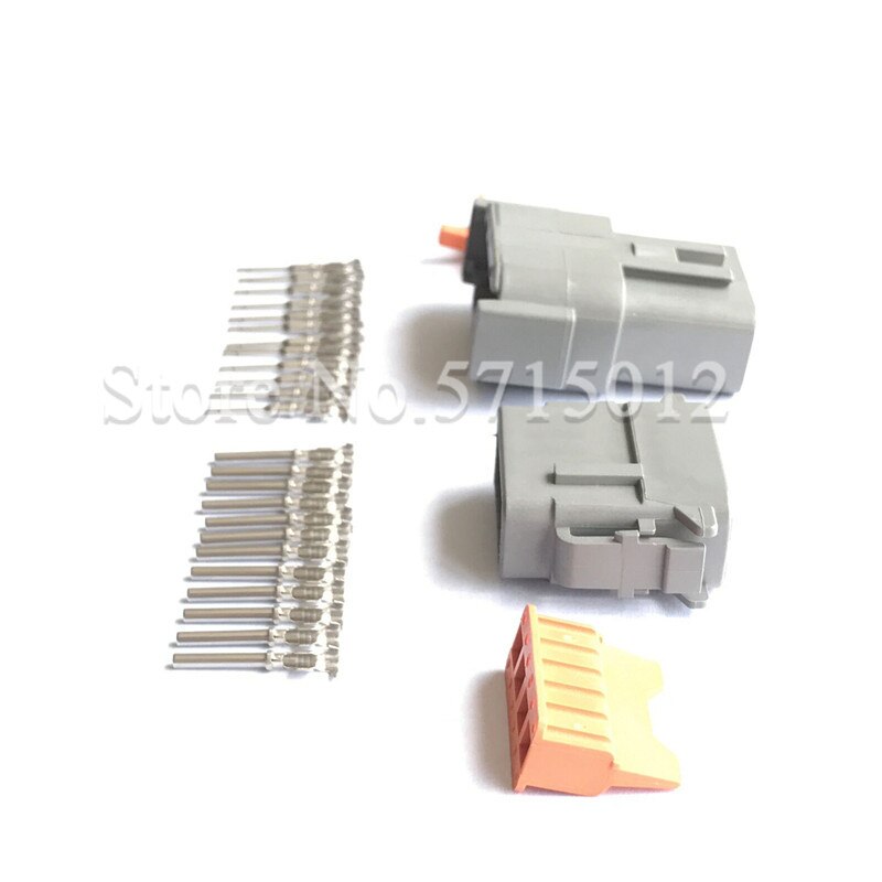 12 Hole DTM DTM04-12P / ATM04-12P DTM06-12S / ATM06-12S Auto Deutsch Connector Automotive Connectors With Pins