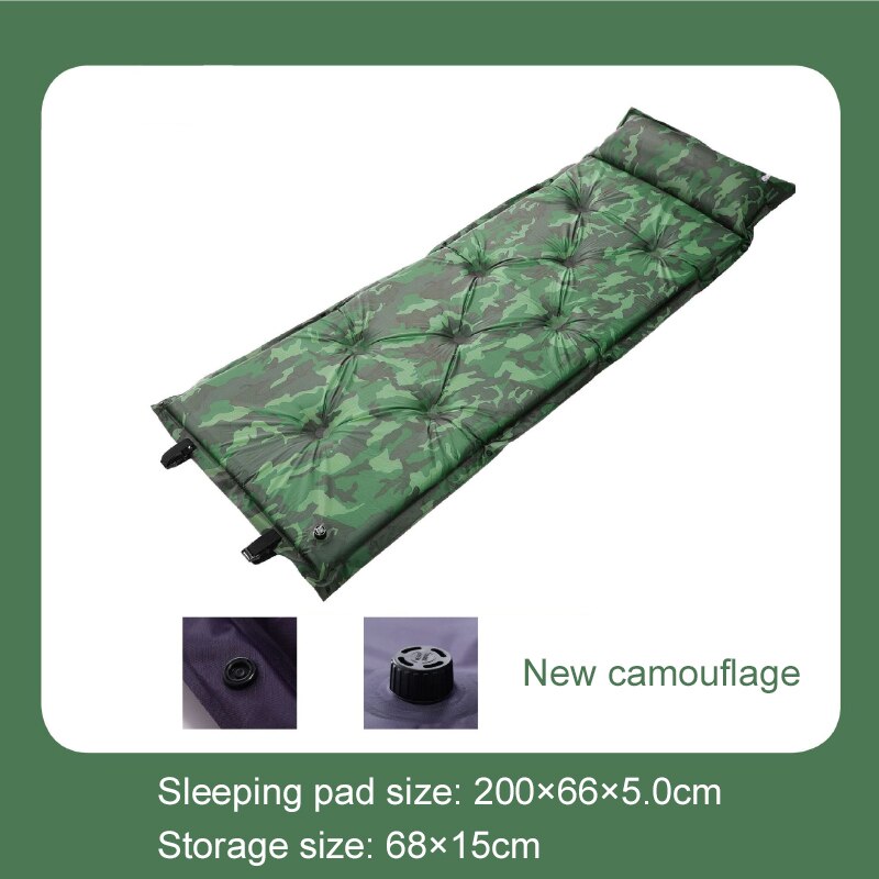 Self-Inflating Camping Mat Outdoor Sleeping Pad Ultralight Inflatable Mattress Portable Travel Hiking Camping Air Mattress: SXL