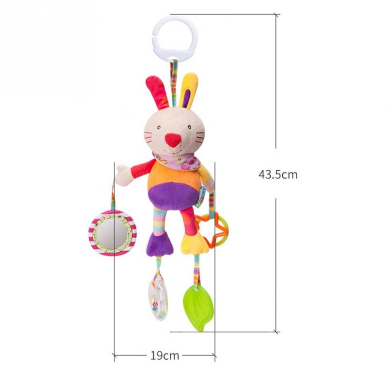 1PC Karikatur Baby Spielzeug Bett Kinderwagen 0-12 monate Baby Handy, Mobiltelefon Hängen Rasseln Neugeborenen Plüsch Spielzeug Baby spielzeug für Baby J0137