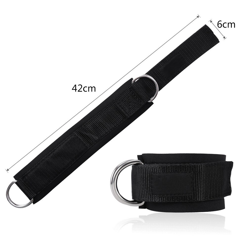 Wyściełkażdy pasek na kostkę maszyna robić kabli d-pierścień regulowany pasek gimnastyczny 1 para