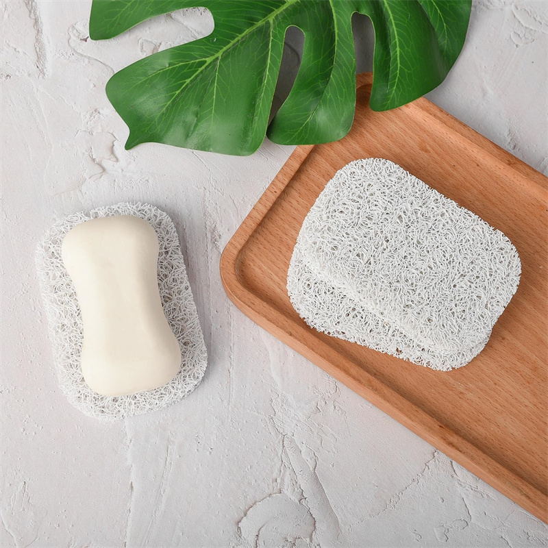 4 Stück Seife Sparer Abfluss Aufzug Pad Selbstentleerender Seifenstangenhalter Rutschfester Seifenschalen-Tablett für Dusche und Schlecht, Reinigungsschwammhalter