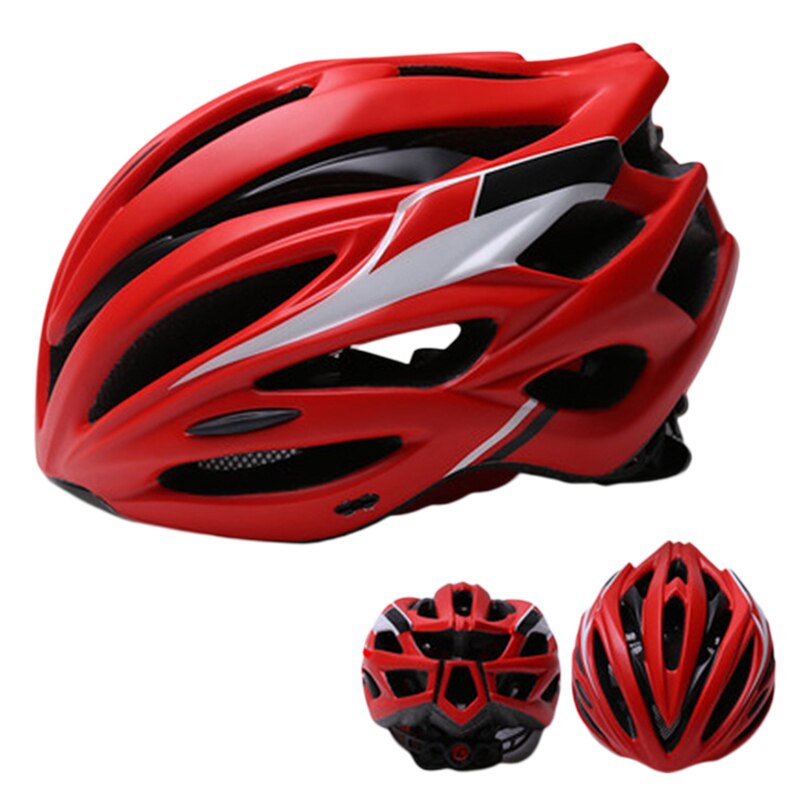 MTB Helmet Bicycle Red LED Light And Sun Visor Men Women Lightweight Road Mountain Bike Cycling Helmet Sports Bicycle Equipment: 05