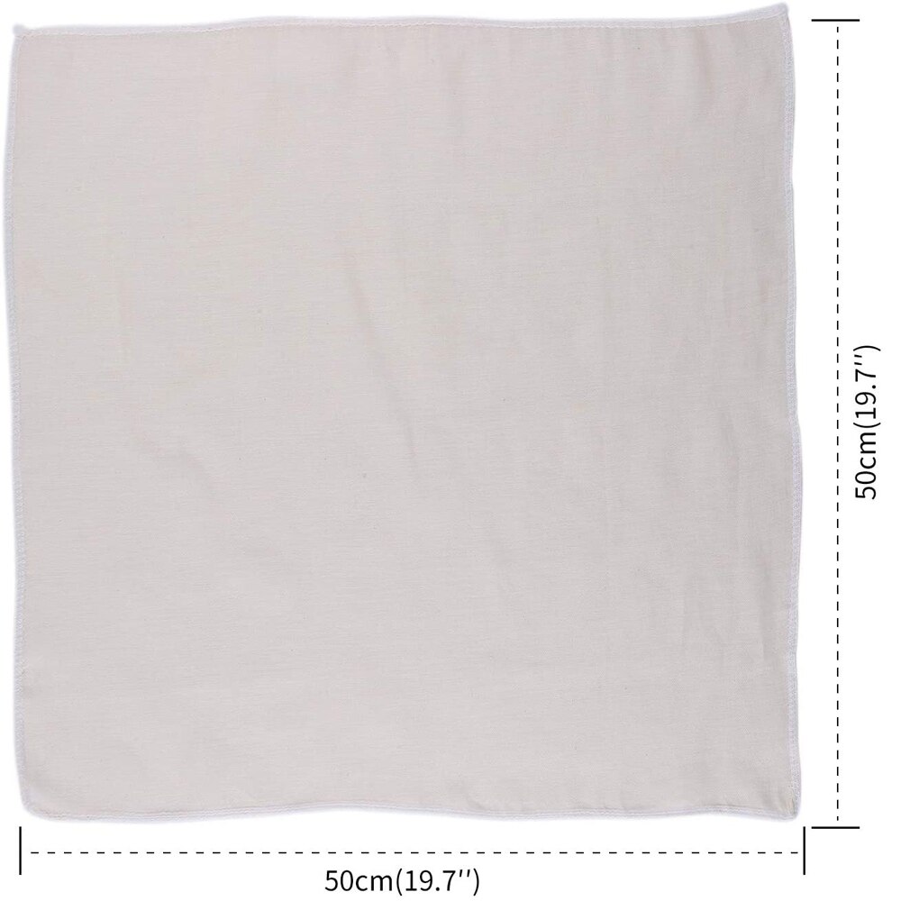 Musselin/Kaesetuch Aus Baumwolle – 90 Cm X 2 M, Vielseitig Als Seihtuch, Filtertuch Oder Für Halloween-Deko