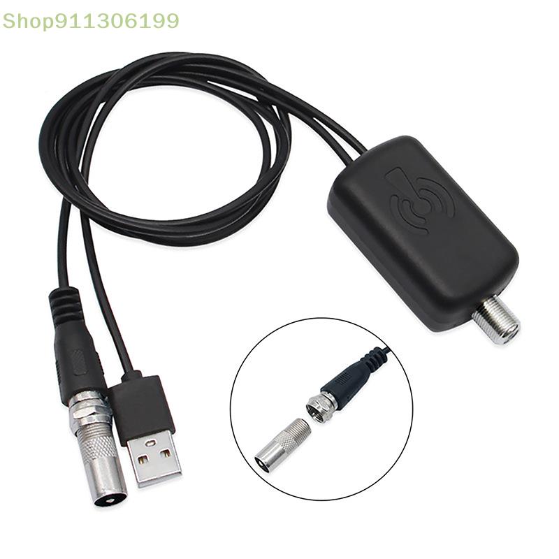 1 Stück hochwertiger HDTV-Antennen verstärker 4k rausch armer TV-Signal verstärker mit hoher Verstärkung uhd Fernseher Zubehör