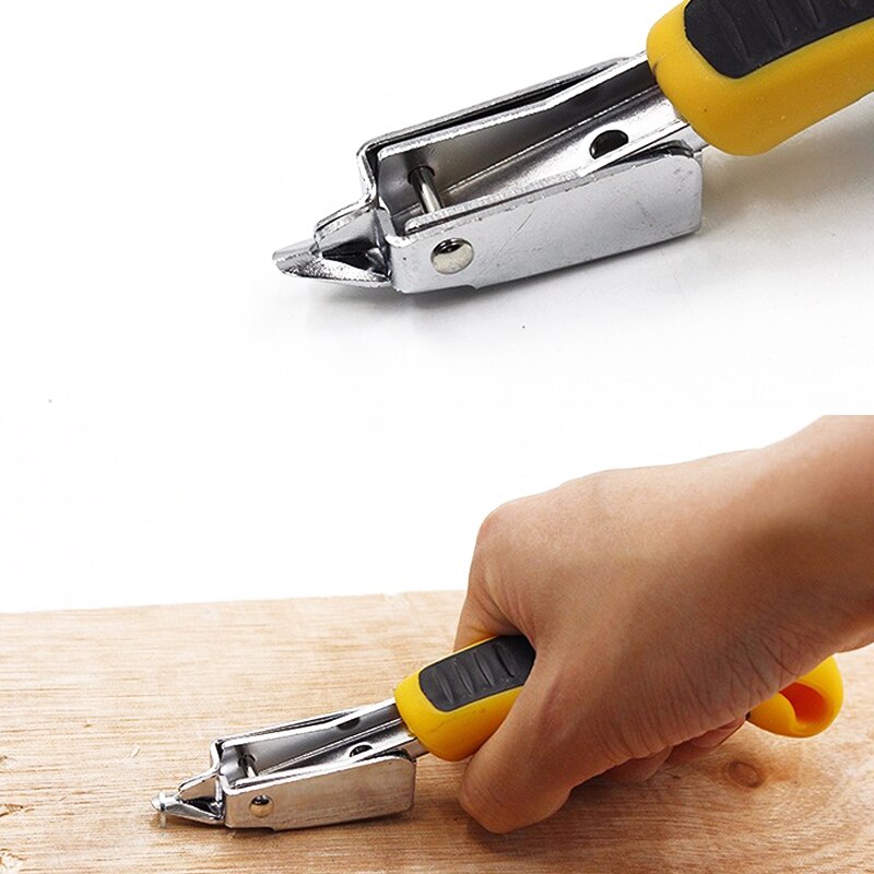 2 pièces pneumatique Air agrafeuse cloueuse Fine agrafeuse outil pour meubles cloueuse outil, 1 pièces 15Cm & 1 pièces 14.5x20x4.3Cm