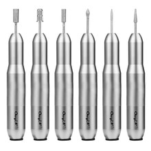 6 in- in-1 elektrische nagelboormachine, pedicure, manicureboorset, frees, nagelvijl, polijstgereedschap voor nail art-pennen