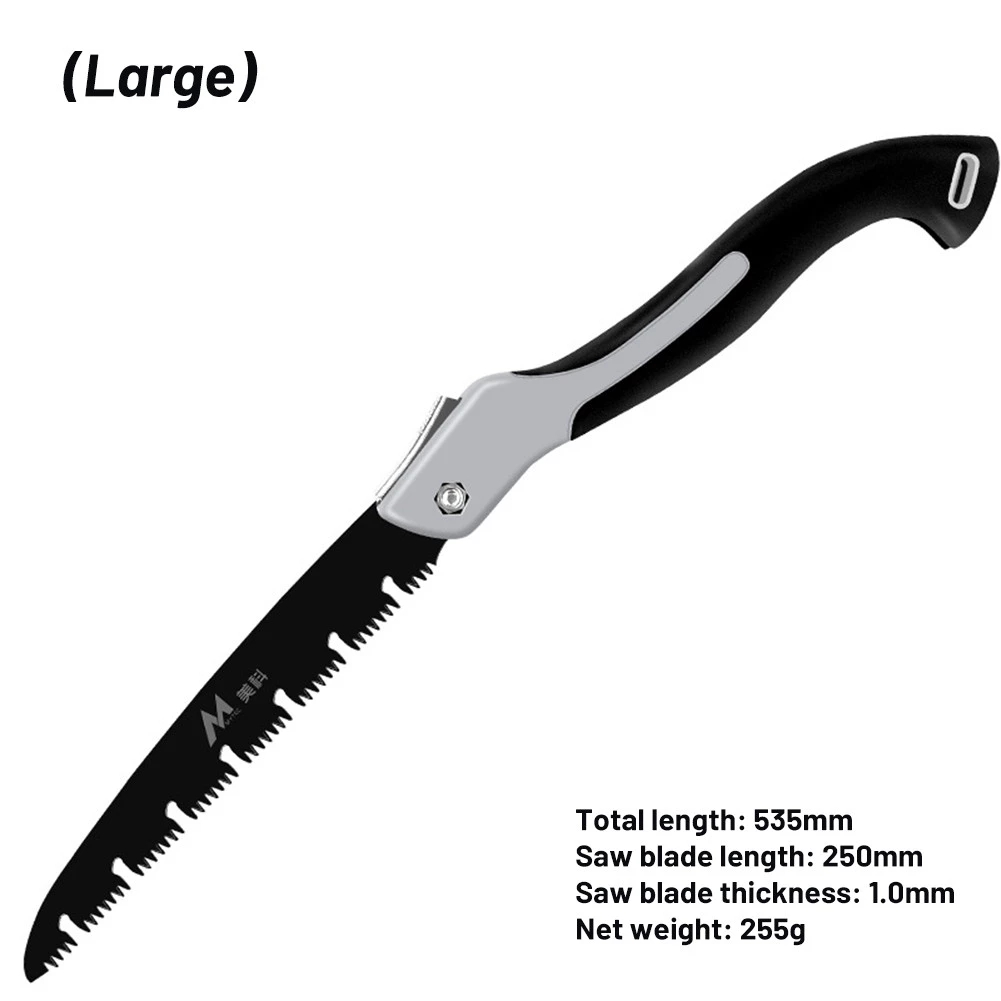 395/465/535/635mm Folding Saw Heavy Duty Extra Long Blade Hand Saw Japanese Saw Hacksaw Garden Pruning Trimming Cutting