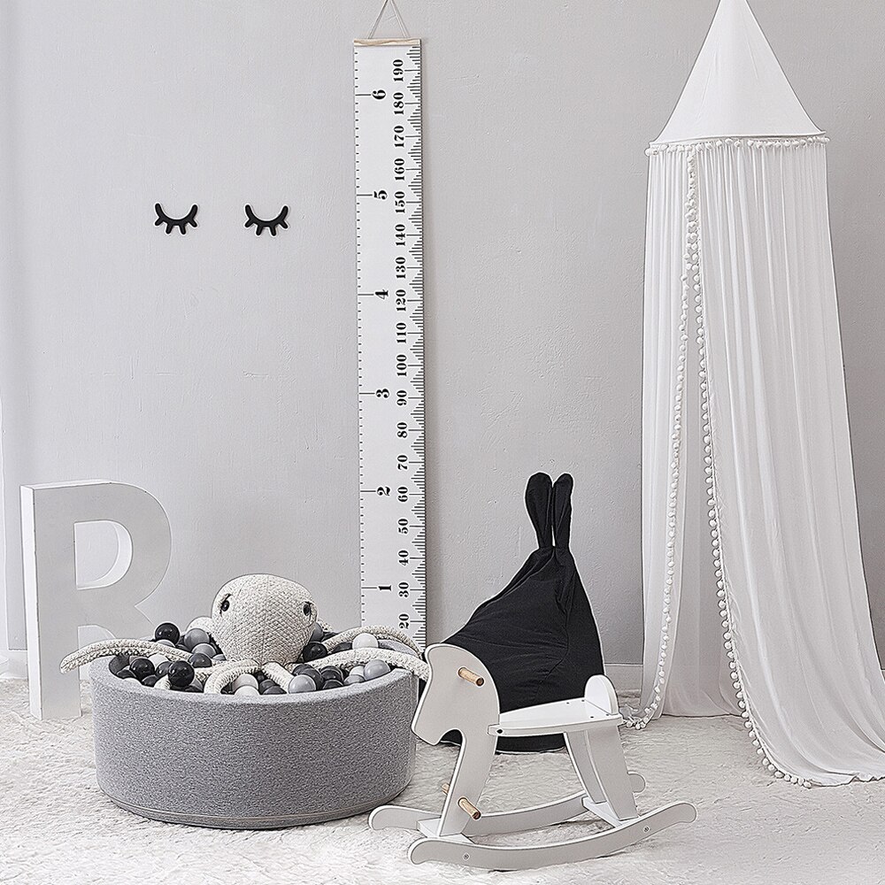 Zoete Stijl Dome Bed Canopy Katoen Klamboe Kids Play Tent Opknoping Huis Decoratie voor Kinderen Woonkamer Zuigelingen Wieg