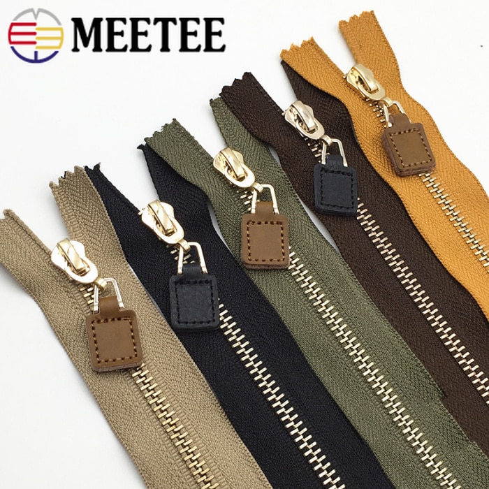 2 stk 18cm 20cm 35cm 5#  metal lynlås til taske bukser nederdele lukkede lynlåse til syning beklædningsgenstand jakke frakke lynlåse gør det selv håndværk værktøj