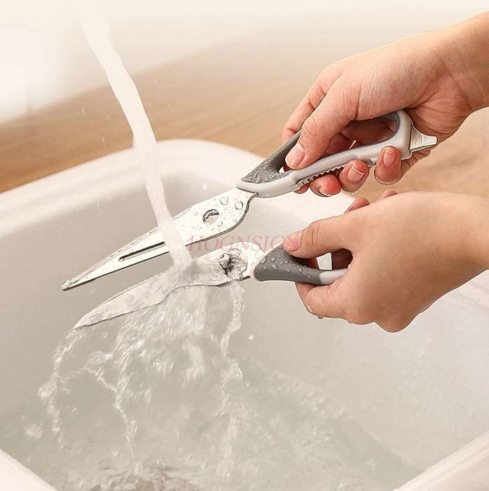 Multifunktionell sax köksax skär kött rostfritt stål fiskben arbetsbesparande demontering sax mat sax