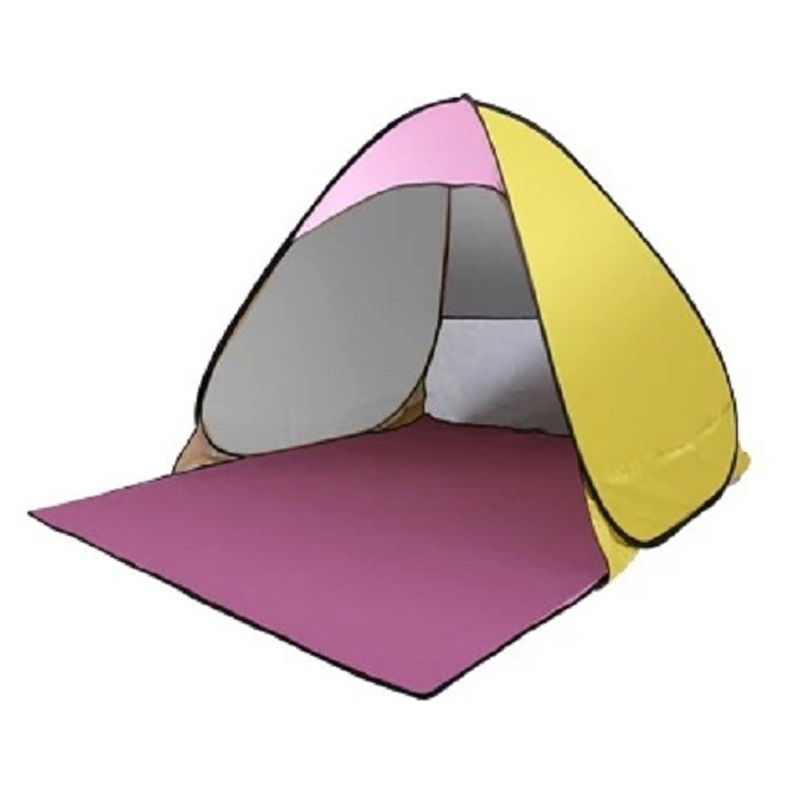 Tenda da sole automatica s tenda da spiaggia tende Pop-Up tenda da sole UV tenda da spiaggia leggera tenda da spiaggia per escursioni all'aperto: 7