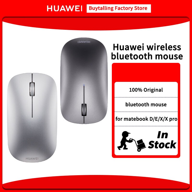 Huawei-ratón inalámbrico con bluetooth para ordenador portátil, mouse fino y silencioso para matebook D/E/X pro, AF30, Original
