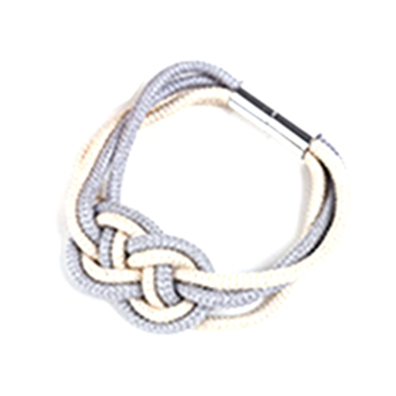 Magnetic Curtain Tieback Buckle Strap Cotton Rope with Holdbacks Magnet for Home Office Curtain Clip Rod Accessories: Light gray and beige