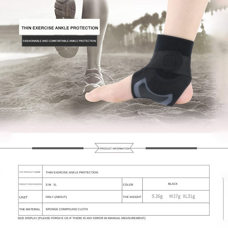 1 Paar Sport Enkelbrace Fitness Gym Enkel Ondersteuning Gear Elastische Voet Gewichten Wraps Protector Benen Power Gewichtheffen