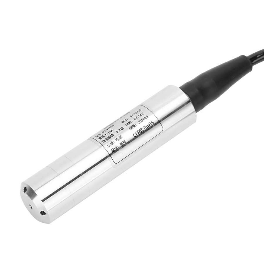 QDY-30A 0-1/2/3/4/5m nível líquido transmissor throw-in sensor nível alarme controle sonda tanque de água dc24v