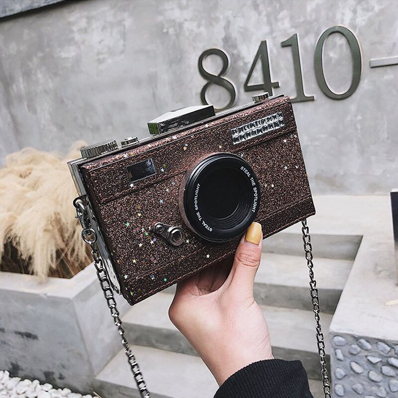 diamond purses crystal women clutch bag ladies clutch evening camera shape bag