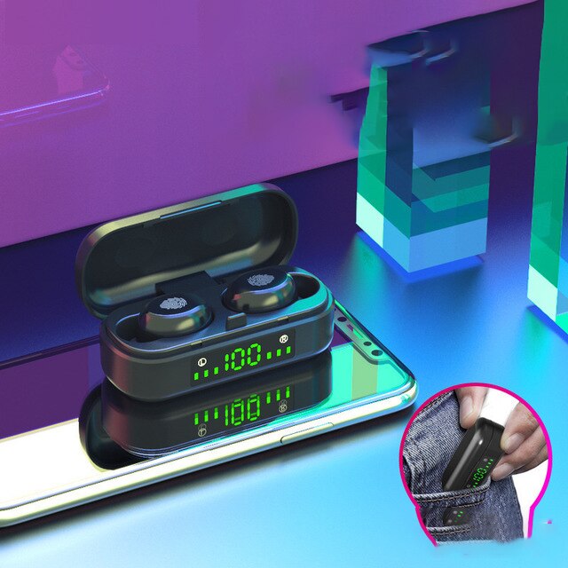 Wireless bluetooth Earphones mini ultra small driving sports ear type oppo for apple vivo Huawei universal Earphones: V8 White 5.0