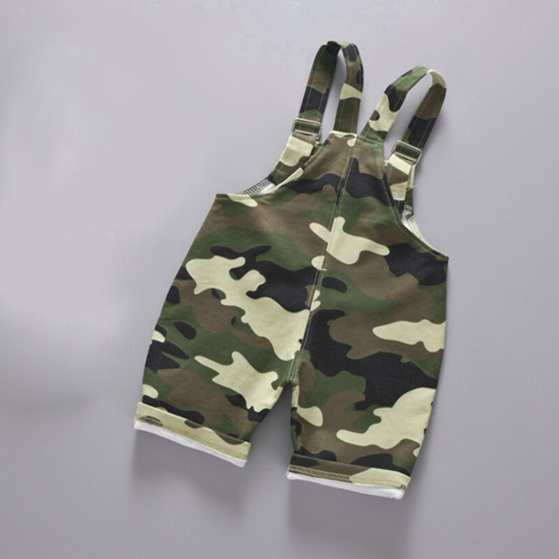 Zomer Jumpsuits Kinderen Korte Jongen Kleding Camouflage Overalls Kid Kleding Peuter Kleding Kinderen Kleding