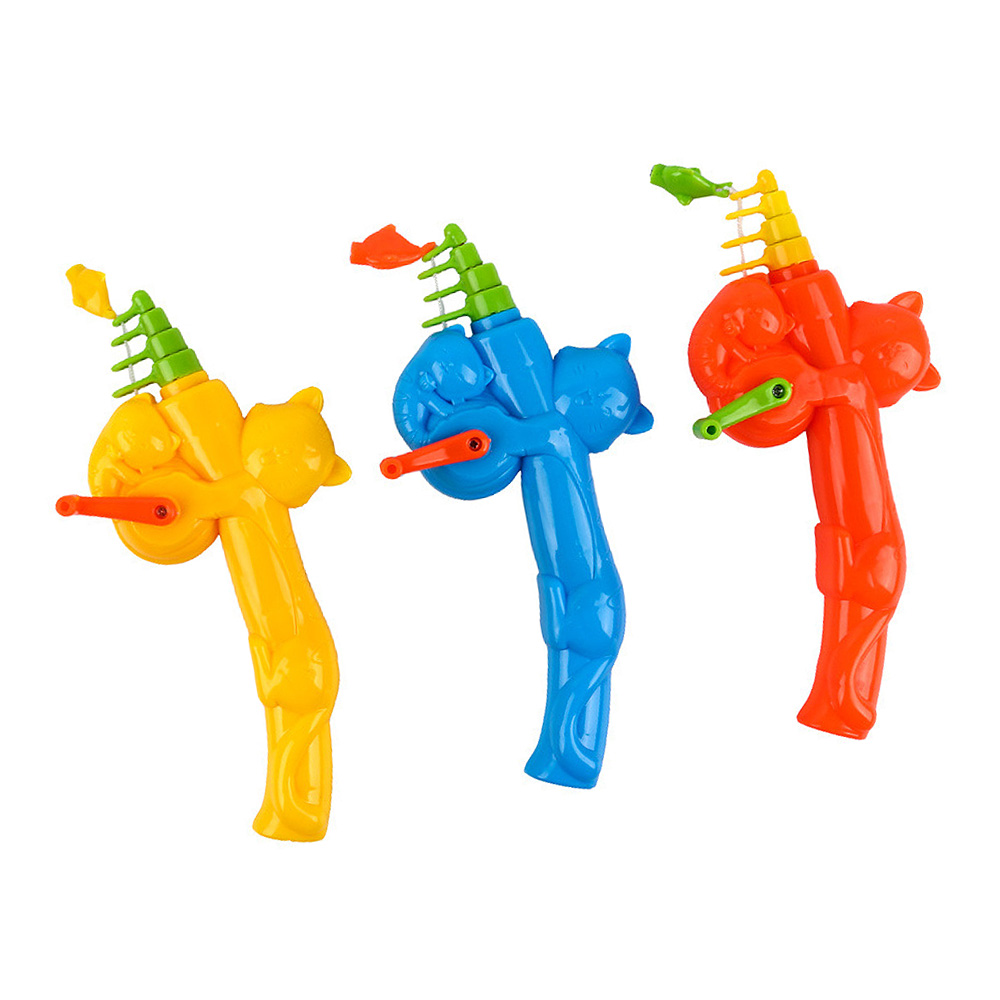 Zomer Vissen Games Kinderen 40 cm Magnetische Vis Hengel Speelgoed Plastic Intrekbare Pole voor Kids Park Vierkante Vissen Speelgoed