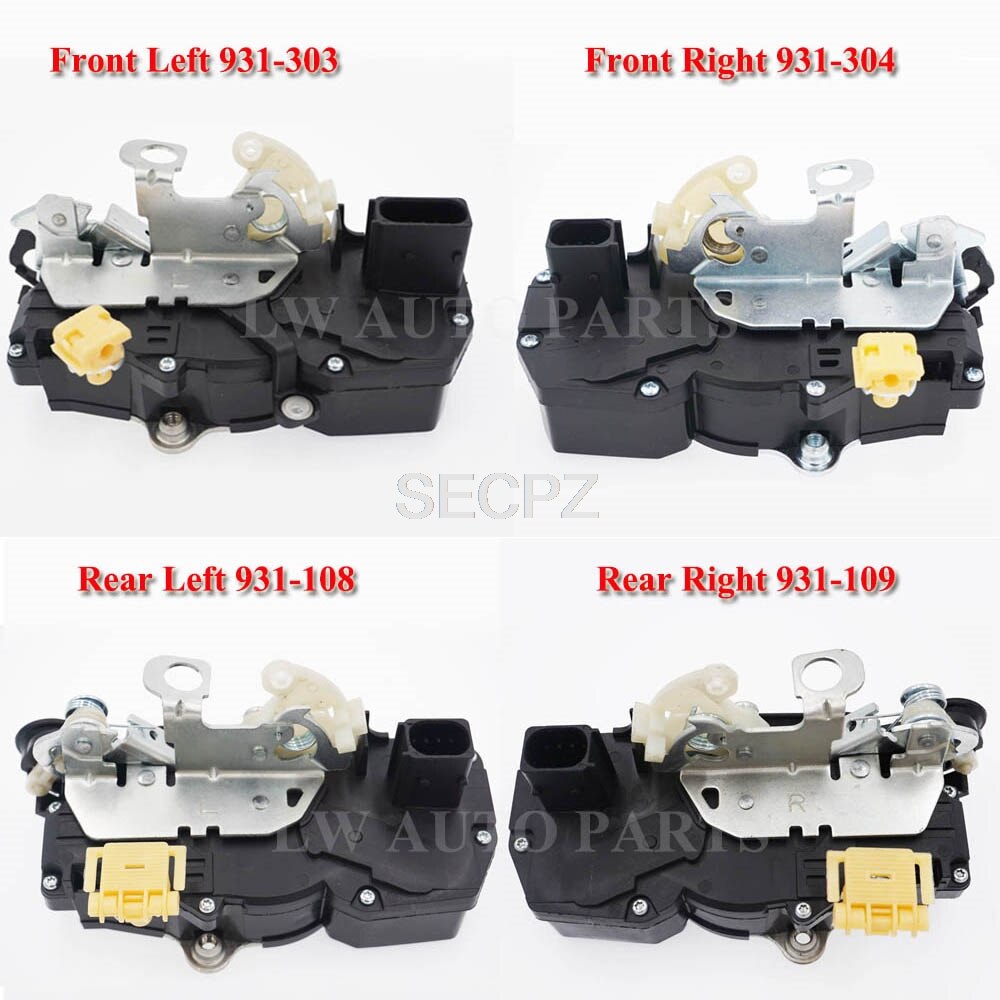 Car Door Lock Actuator Front Rear For Cadillac Escalade for Chevrolet Avalanche 1500HD Suburban Sierra for GMC 931-303 931-108