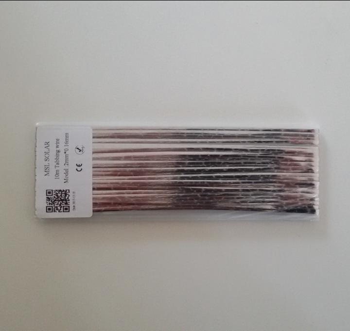 Cable de soldadura Solar de 2mm x 0,16mm, cable de soldadura de 10 metros para cable Solar de conexión de panel soalr + 1 Uds Lápiz de soldadura