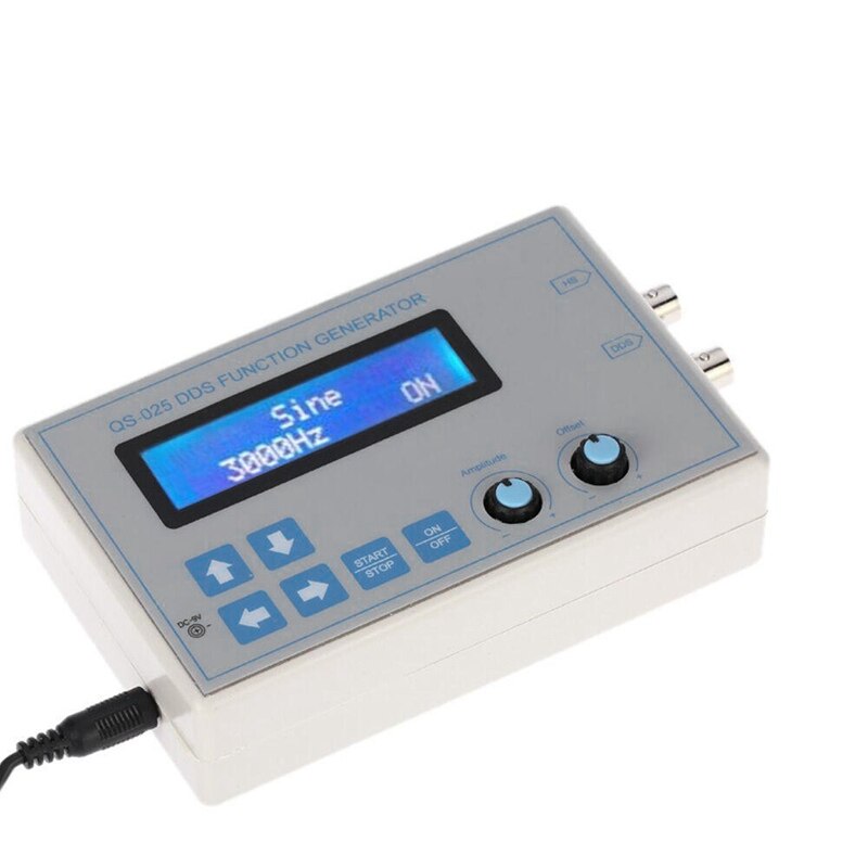 -Dc9V 1Hz-65534Hz 1602 Lcd-scherm Digitale Dds Signal Generator Module Vierkante Zaagtand Trilaterale Sinus Functie + Usb Ca