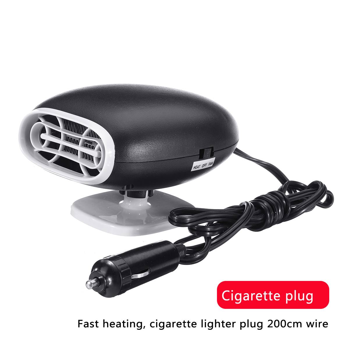 12v 300w bilvarmer universell bilinteriørvarmetilbehør vifteovner vindusduschfjerner