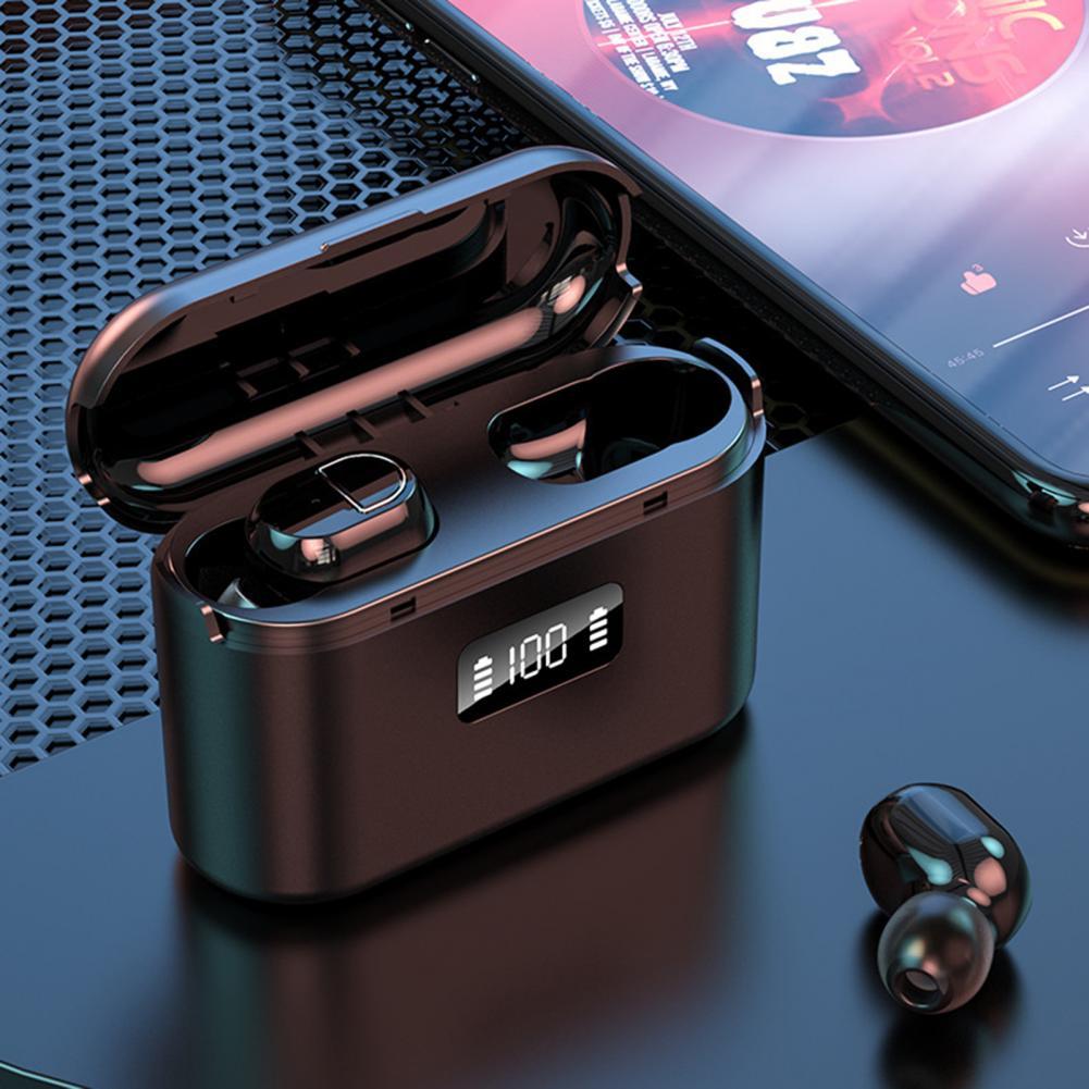 J21 TWS Wireless headphones 5.1 Earphone Noise Cancelling Headset Stereo Sound Music In-ear Earbuds For Android IOS smart phone