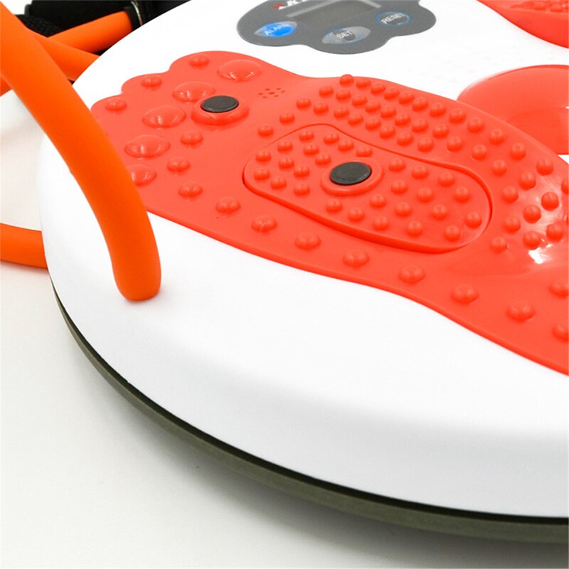 Calorie Counter Fitness Twisting Disc Bodybuilding Twister Ankle Body Aerobic Exercise Gym Twister Magnet Massager Elastic Rope