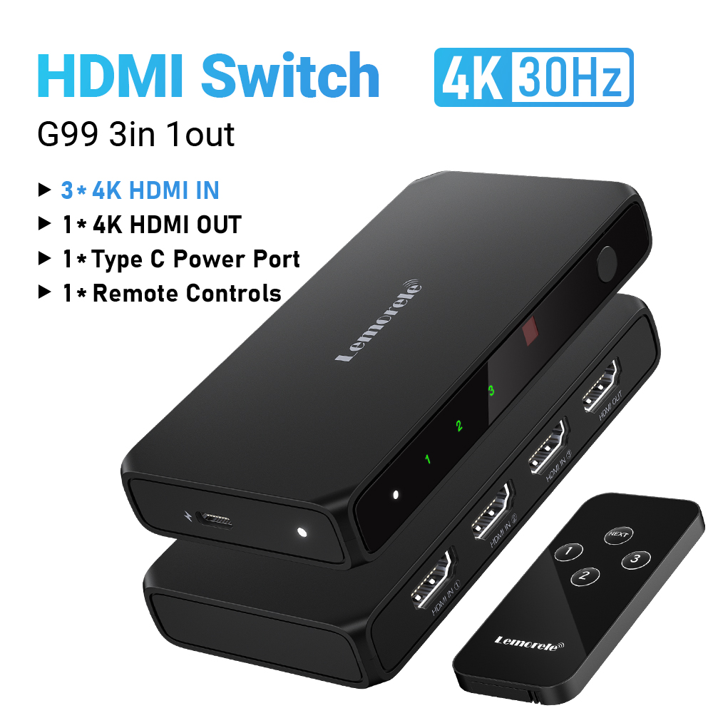 Lemorele USB KVM schalten Adapter USB 3.0 Umschalter 2 Eingänge 4 Ausgänge USB schalten KVM Umschalter Drucker Teiler für Computertastatur: Braun