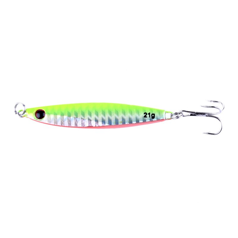 ThunderShower Metal Long Casting Jigging Lure Crankbait Jerkbait Spinning Fishing Jigs 14g/21g for Saltwater Freshwater