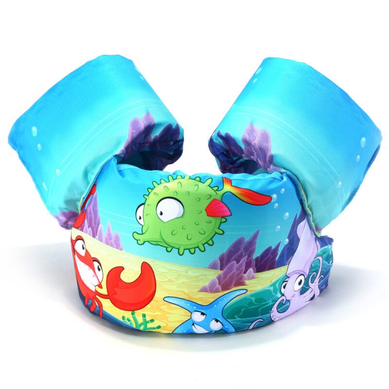 Sommer Bad Spielzeug Cartoon Einhorn Leben Jacke Sicherheit Weste Puddle Krabben Delphin Flamingo Bär Panda Hai Schwimmen Fisch für Kid baby