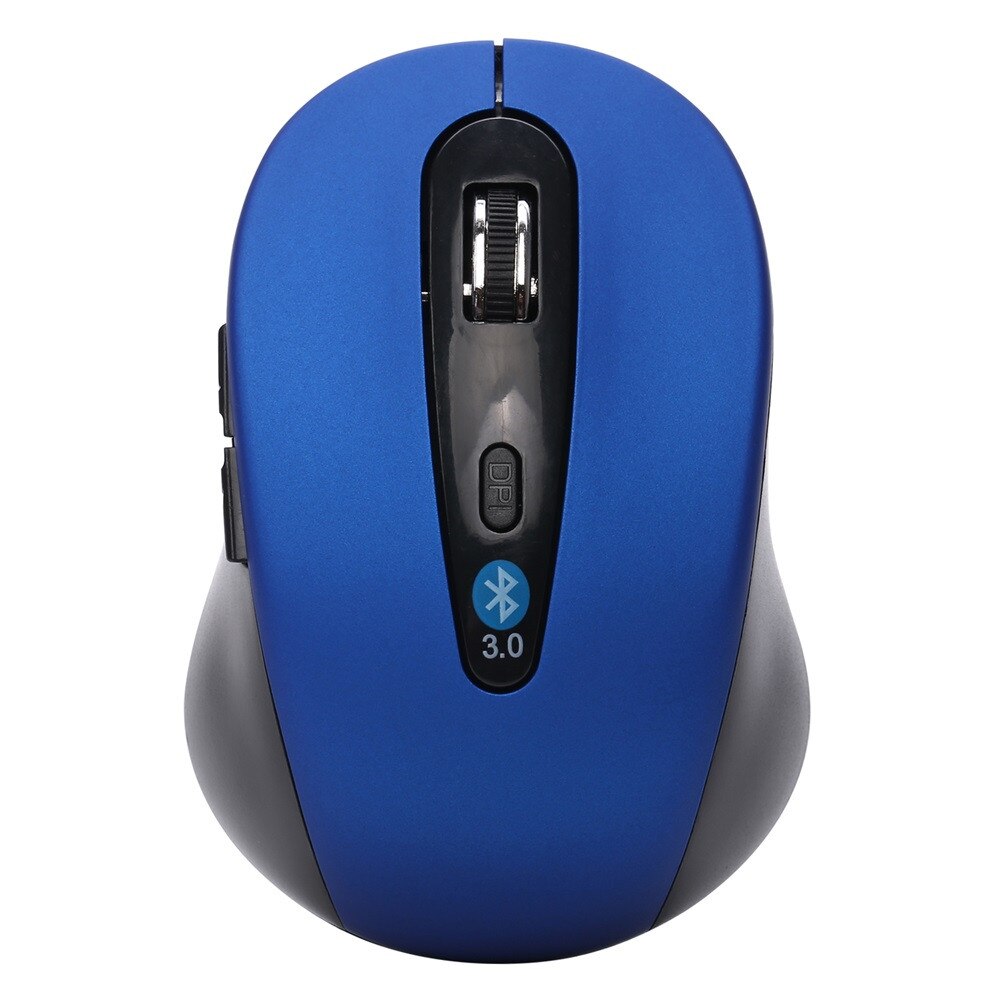 Wireless Mini Bluetooth 3.0 6D 1600DPI Optical Gaming Mouse Mice for Laptop Mini Laptop Notebook Office Gaming Mouse#T2: Blue