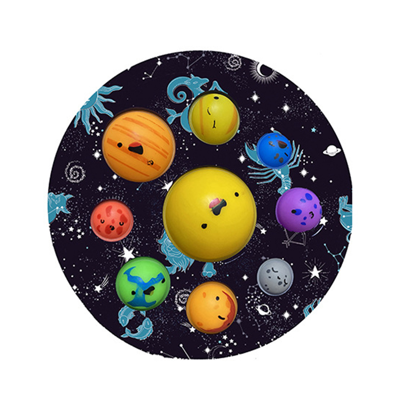 Mini simulazione Planet Fidget Toy semplice fossetta sensoriale Fidget giocattoli Kawaii colore Simpl Dimmer spremere allevia lo Stress ansia giocattolo: 02