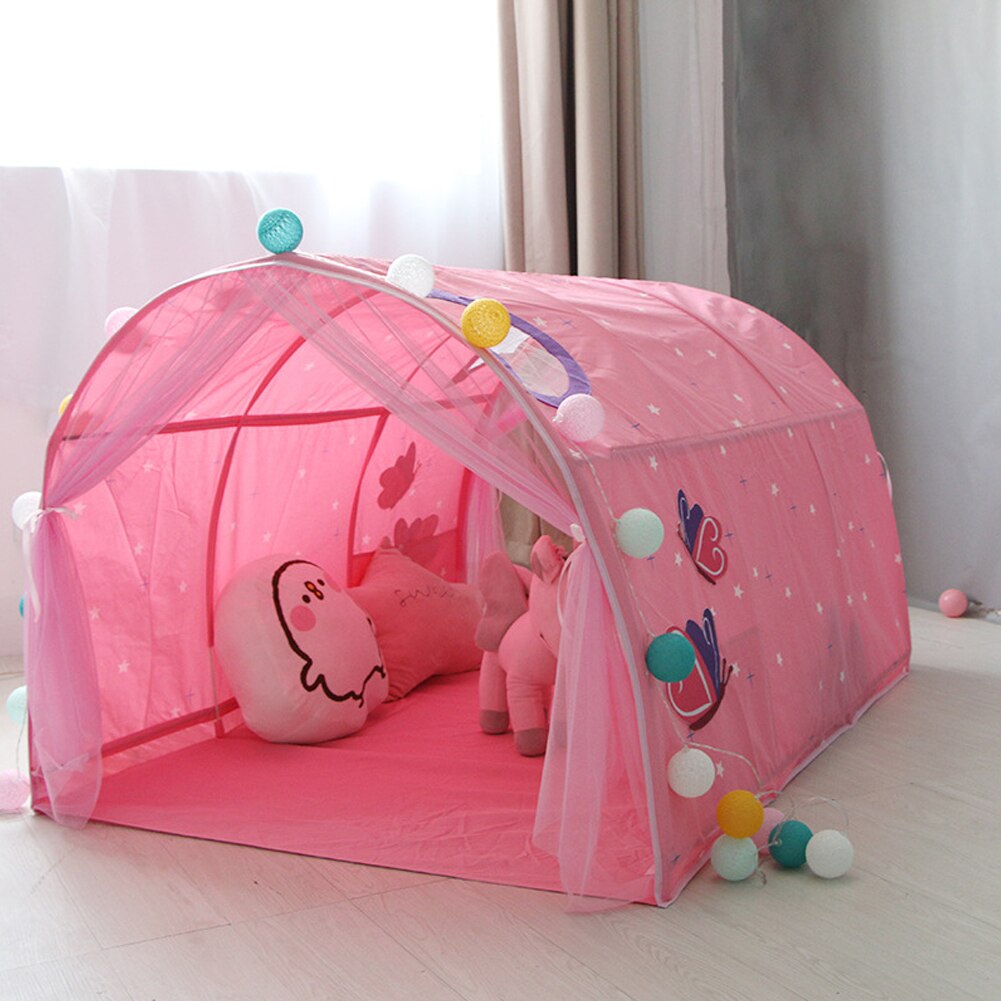 Baby Bed Tent Children Play House Game Indoor House Folding Baby Playhouse Dream Tent Boy Girl Safe House Tunnel Tent