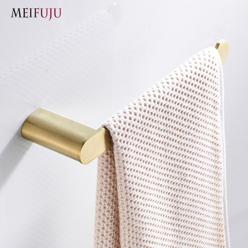 Gold Brushed Towel Bar Stainless Steel SUS 304 Wal... – Vicedeal