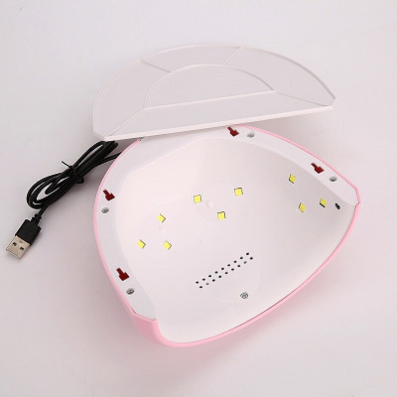 36/6W Nagel Droger Uv Led Lamp Draagbare Micro Usb Kabel Thuisgebruik Uv Gel Vernis Droger 12/6 Led Lamp Nail Art Gereedschap