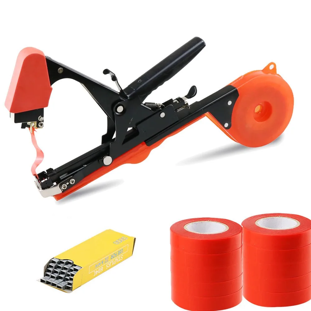Planta Amarrando Tapetool Máquina Tapener Máquina de amarrar mão de ramo Embalagem Vegetal Stem Strapping Conjunto de ferramentas de poda Nova ferramenta de jardim