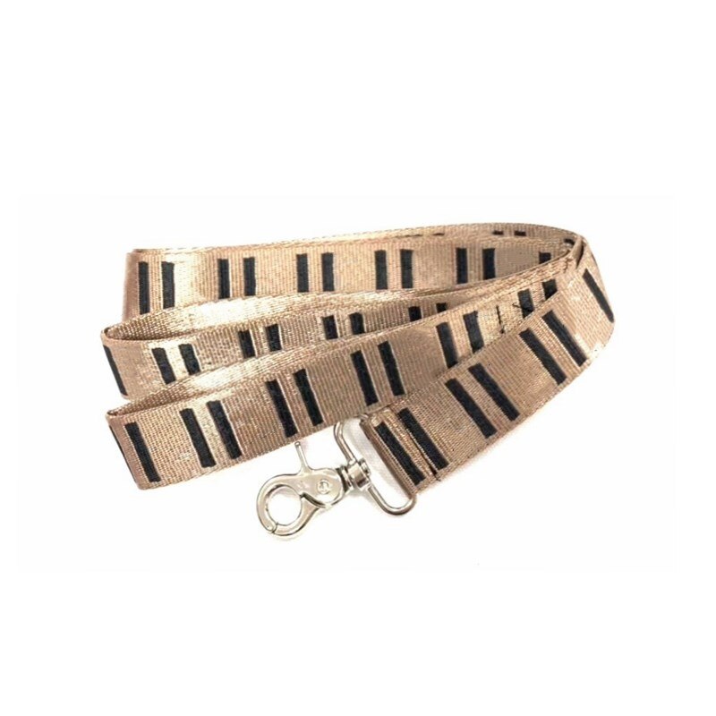 French Bulldog Adjustable Collar Leash Harness Set Small Medium Large Dogs Pet Dog Teddy Leading Accessories ZLL02: Coffee Leash / M