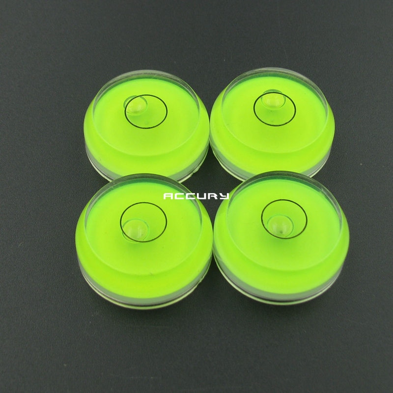 HACCURY Diameter 30mm Hoogte 11mm Precisie waterpas waterpas Circulaire Bullseye Niveau meting instrument