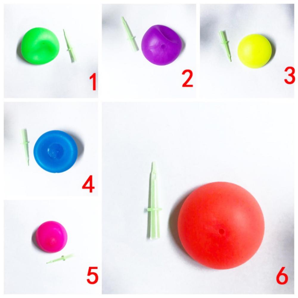 Colorato Rotondo Palloncini per Le Decorazioni ransparent Rimbalzo Palloncini per I Bambini di Attività tutto'aria Aperta