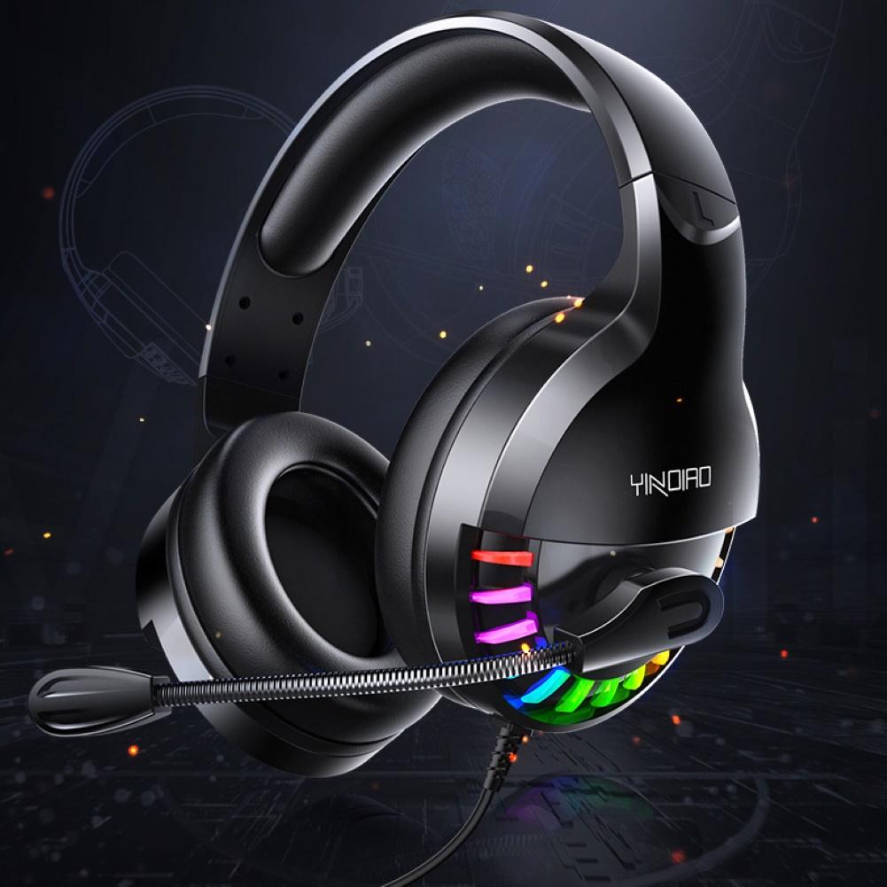 Gaming Headset Gamer 7.1 Surround Sound Usb 3.5Mm Wired Rgb Licht Game Hoofdtelefoon Met Microfoon Voor Xbox Een PS4 tablet Pc