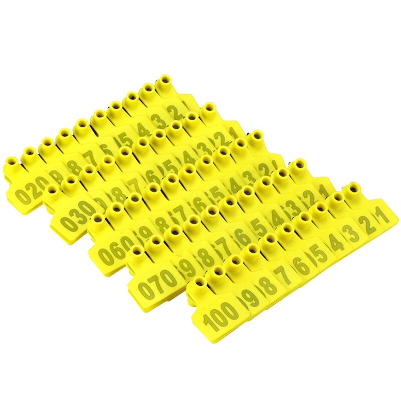 Boucles D'oreilles En Plastique Pour Animaux Et Volaille, équipement D' élevage, étiquette D'oreille De Vache Personnalisée Avec Numéro Et Lettre